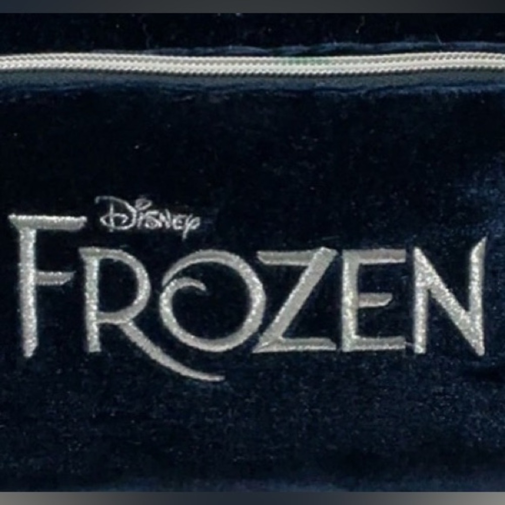 DISNEY Frozen the Musical Blue Velvet Mini Backpack - Picture 4 of 11